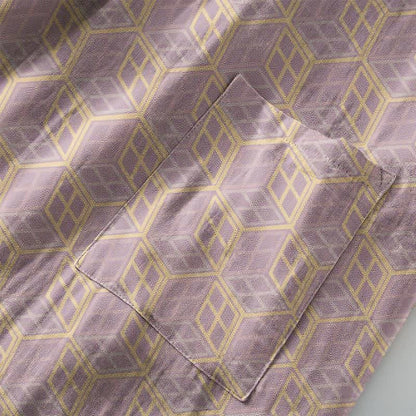 Ownkoti Geometric Hexagon Cotton Double Gauze Robe - image 6