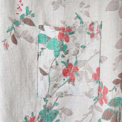 Ownkoti Vintage Floral Cotton Gauze Kimono Robe - image 12