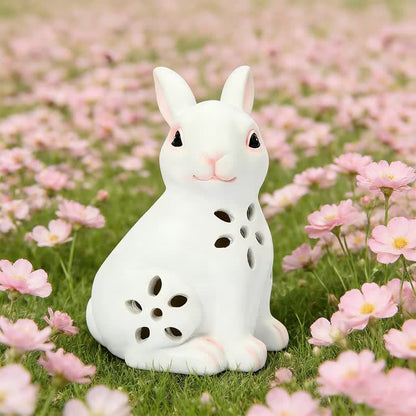 Ownkoti Solar-Powered Hollow Bunny Garden Decor - image 2