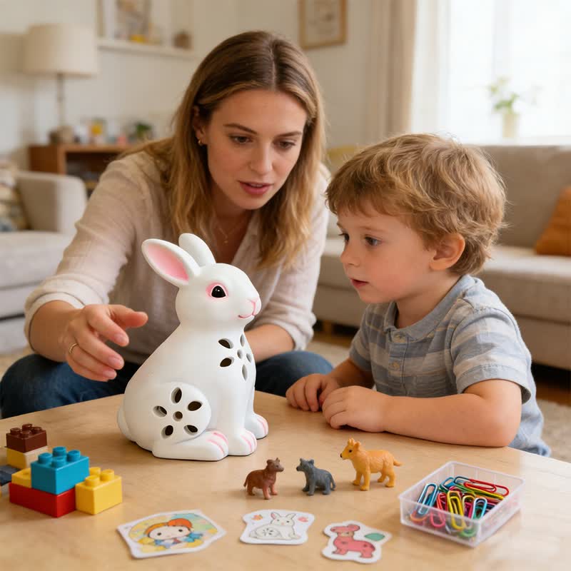 Ownkoti Solar-Powered Hollow Bunny Garden Decor - image 6