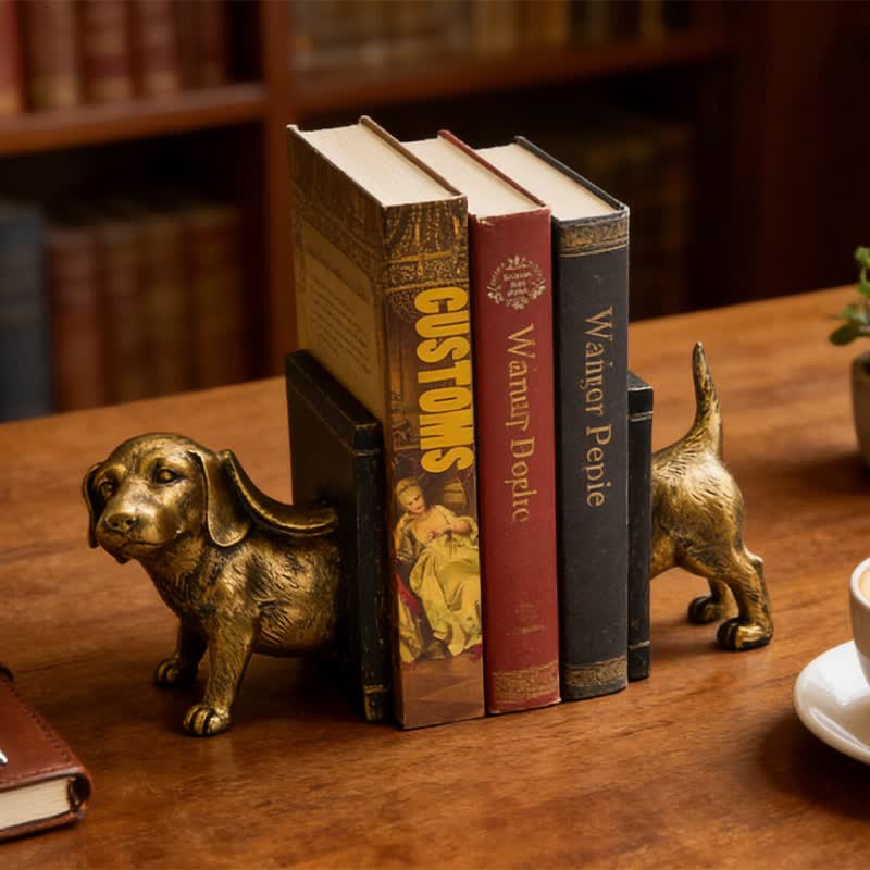 Ownkoti Resin Decorative Dog Figurine Bookend - image 2