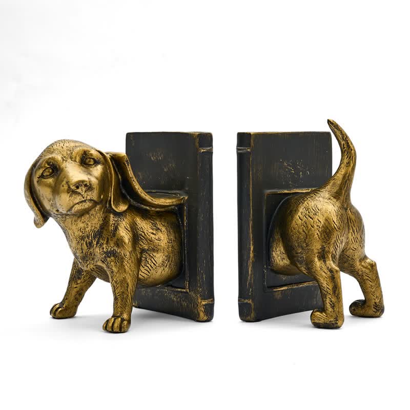 Ownkoti Resin Decorative Dog Figurine Bookend - image 4