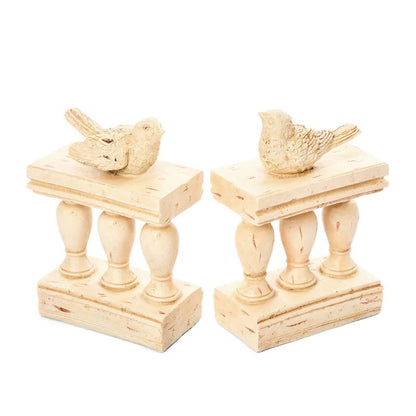 Ownkoti Resin Bird on Railing Bookend Decor - image 6
