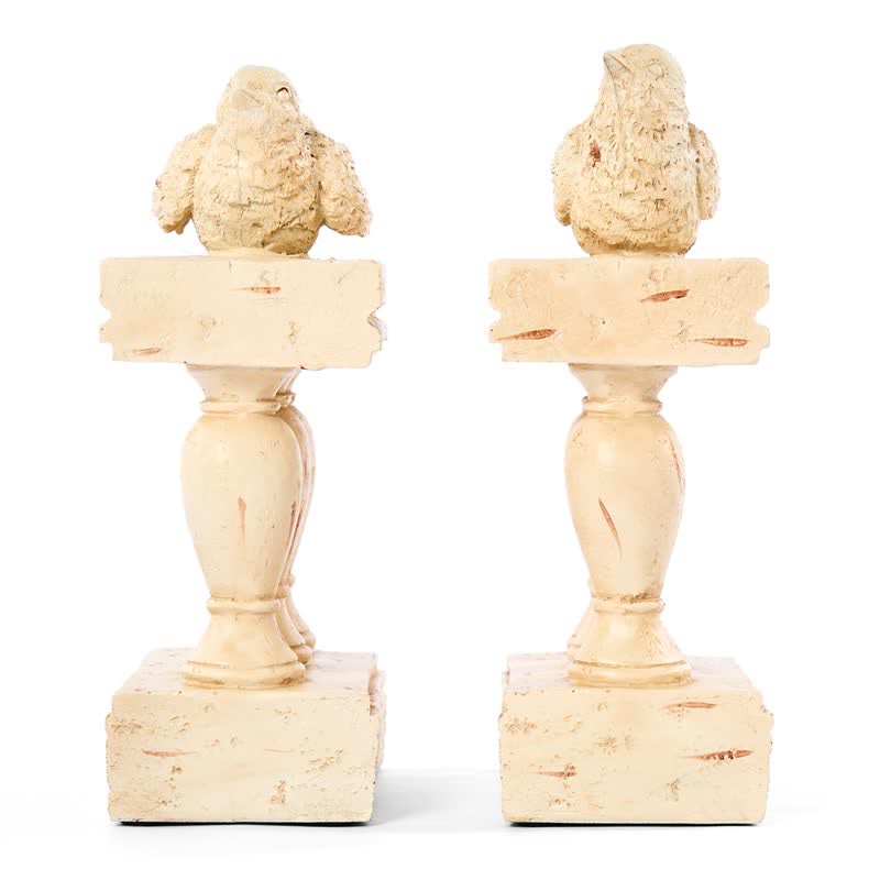 Ownkoti Resin Bird on Railing Bookend Decor - image 10