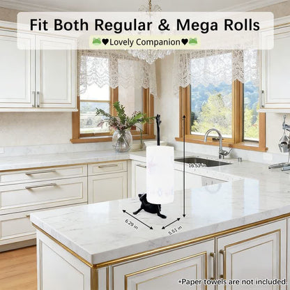 Ownkoti Cast Iron Frog Paper Towel Holder - image 5