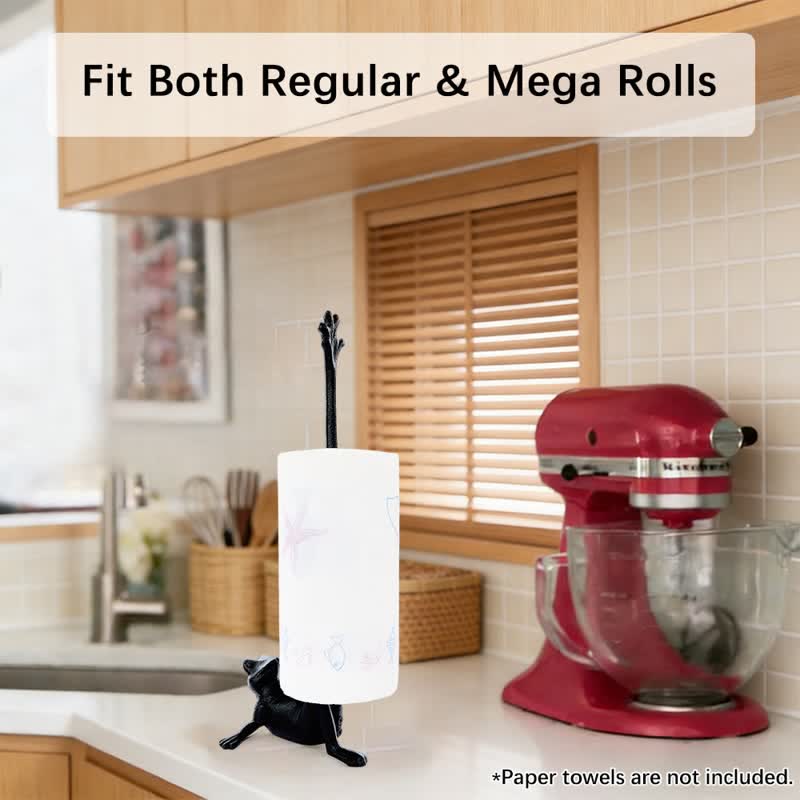 Ownkoti Cast Iron Frog Paper Towel Holder - image 4