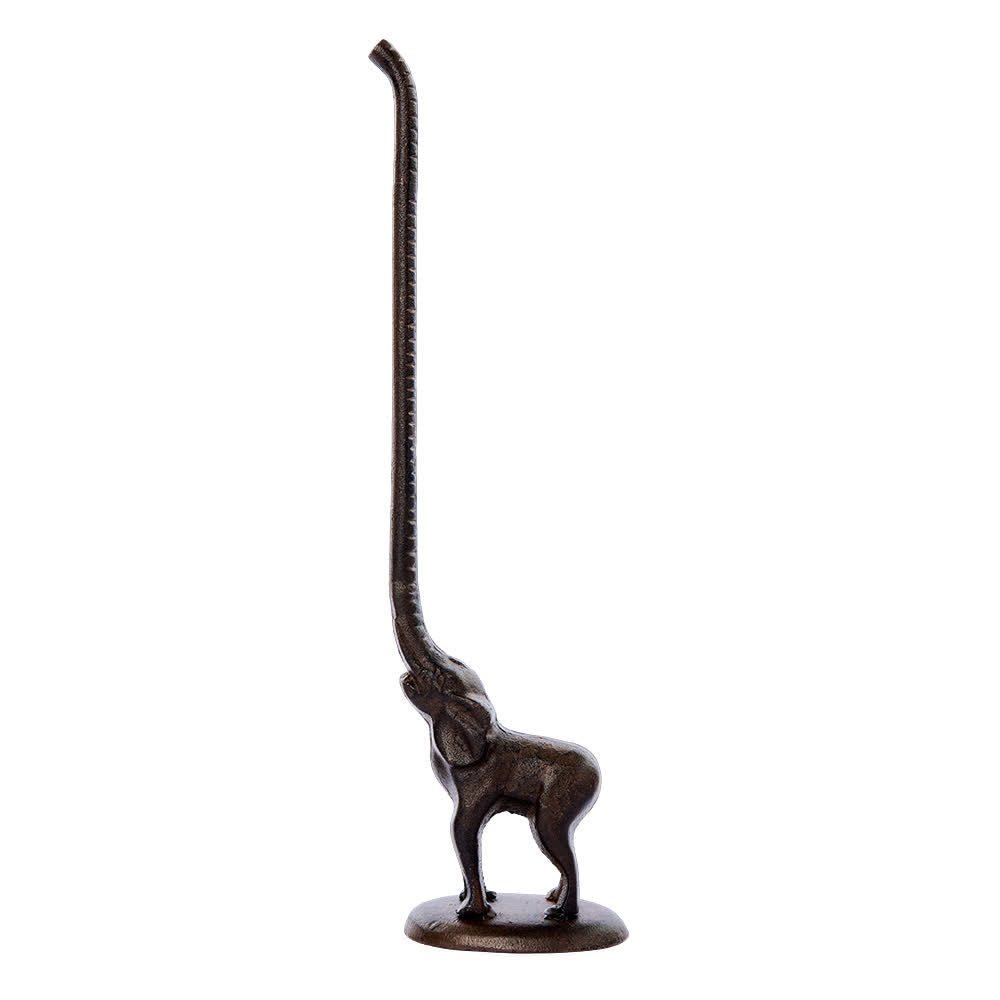 Ownkoti Cast Iron Elephant Paper Towel Holder - image 8
