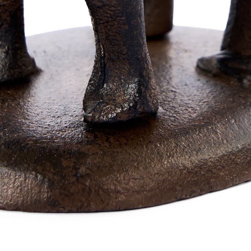 Ownkoti Cast Iron Elephant Paper Towel Holder - image 12