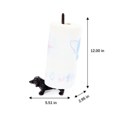 Ownkoti Cast Iron Dog Paper Towel Holder - image 6