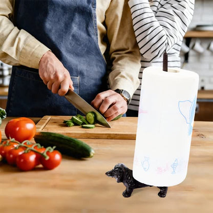 Ownkoti Cast Iron Dog Paper Towel Holder - image 0