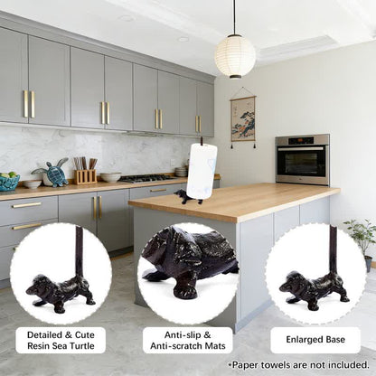Ownkoti Cast Iron Dog Paper Towel Holder - image 4