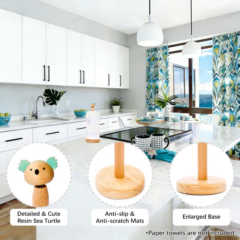 Ownkoti Bobblehead Animal Paper Towel Holder - image 12