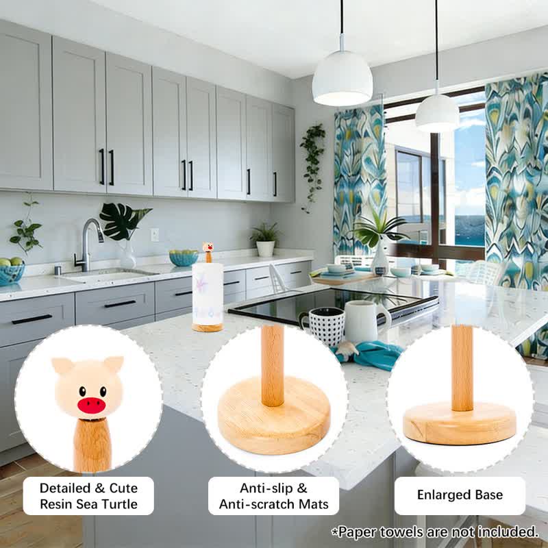 Ownkoti Bobblehead Animal Paper Towel Holder - image 32