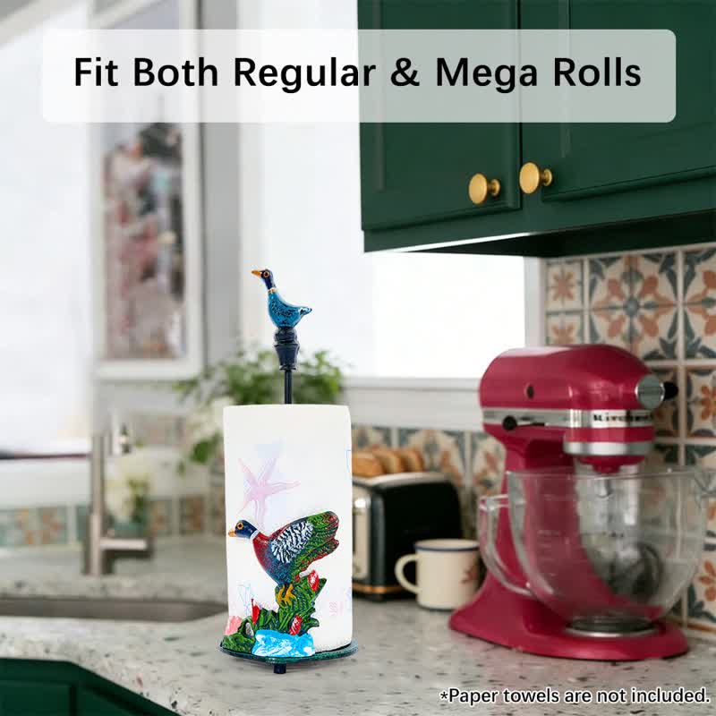 Ownkoti Cast Iron Duck Paper Towel Holder - image 2