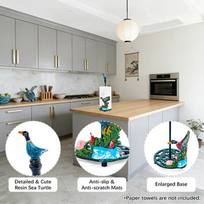 Ownkoti Cast Iron Duck Paper Towel Holder - image 3