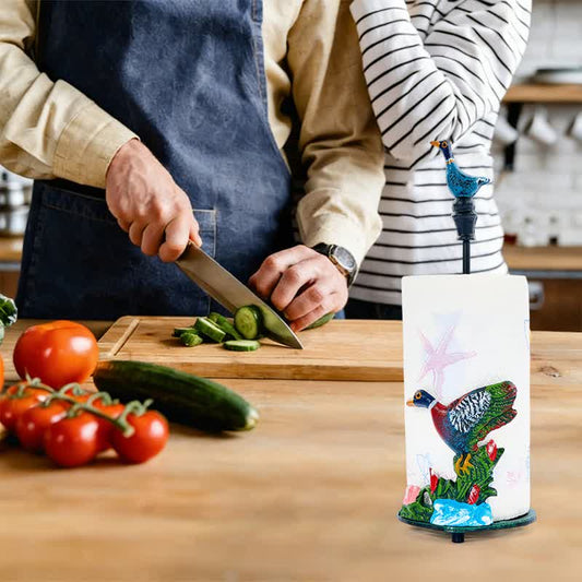 Ownkoti Cast Iron Duck Paper Towel Holder - image 0