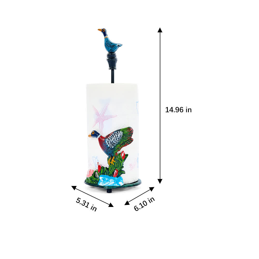 Ownkoti Cast Iron Duck Paper Towel Holder - image 5