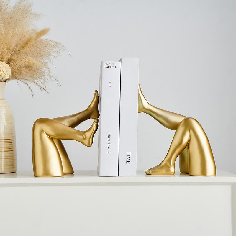 Ownkoti Abstract Leg Art Bookend Decor - image 10