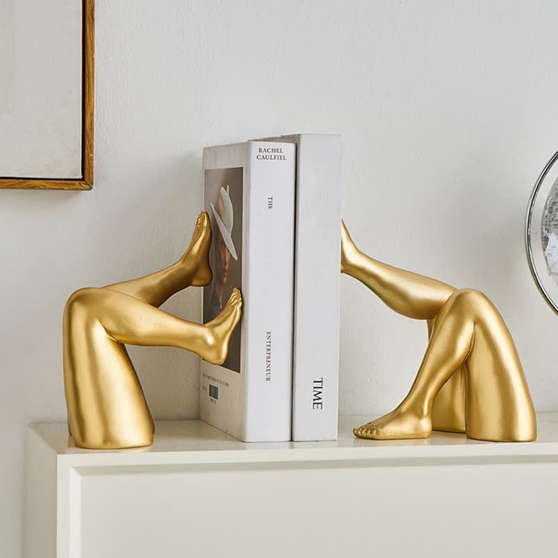Ownkoti Abstract Leg Art Bookend Decor - image 8