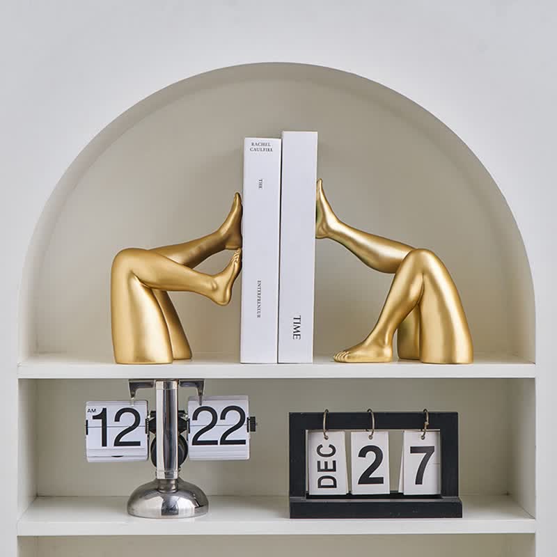 Ownkoti Abstract Leg Art Bookend Decor - image 6