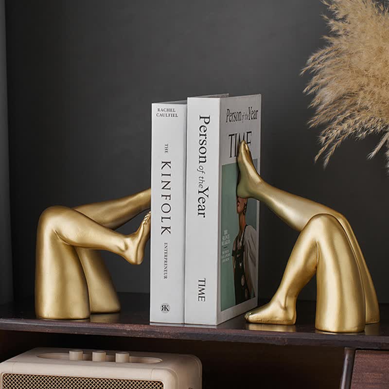 Ownkoti Abstract Leg Art Bookend Decor - image 4