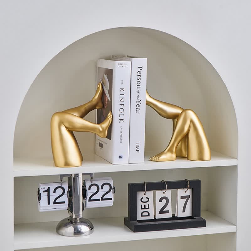 Ownkoti Abstract Leg Art Bookend Decor - image 7