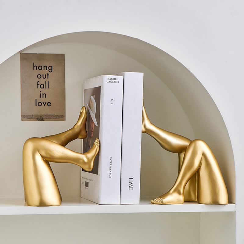 Ownkoti Abstract Leg Art Bookend Decor - image 11