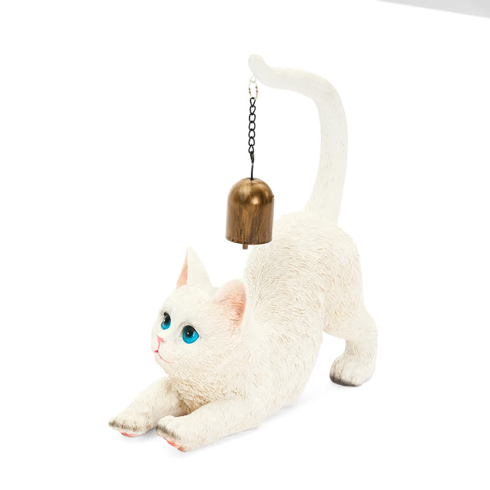 Ownkoti Cat Tail Bell Figurine Decor - image 24