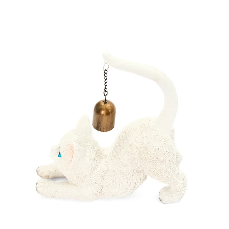 Ownkoti Cat Tail Bell Figurine Decor - image 25