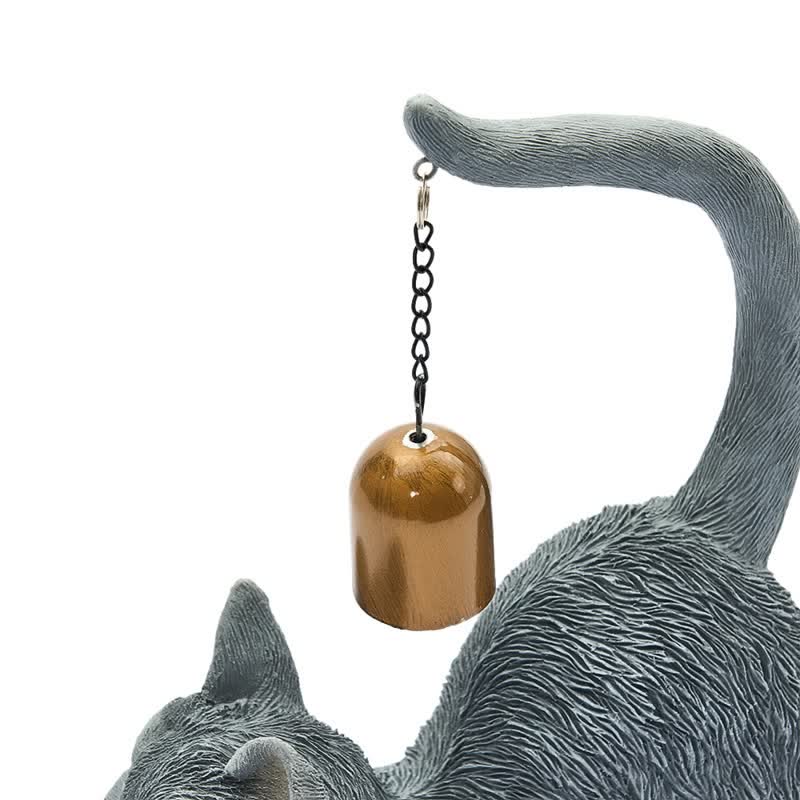 Ownkoti Cat Tail Bell Figurine Decor - image 15