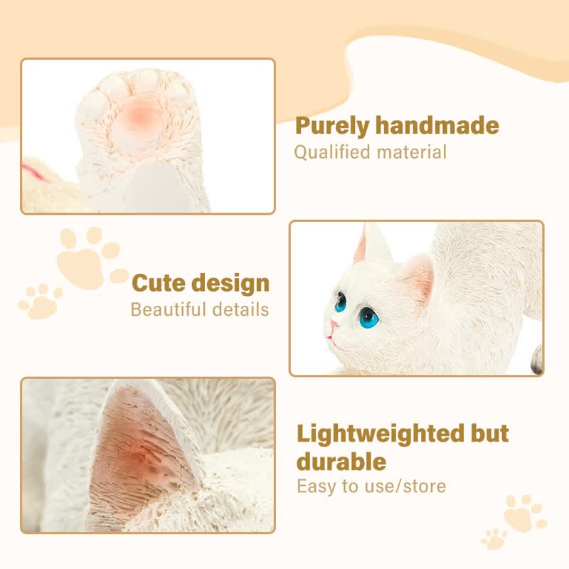 Ownkoti Cat Tail Bell Figurine Decor - image 23