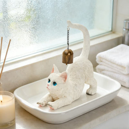 Ownkoti Cat Tail Bell Figurine Decor - image 18