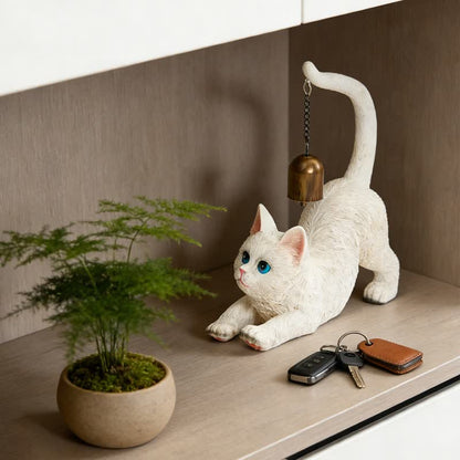 Ownkoti Cat Tail Bell Figurine Decor - image 19