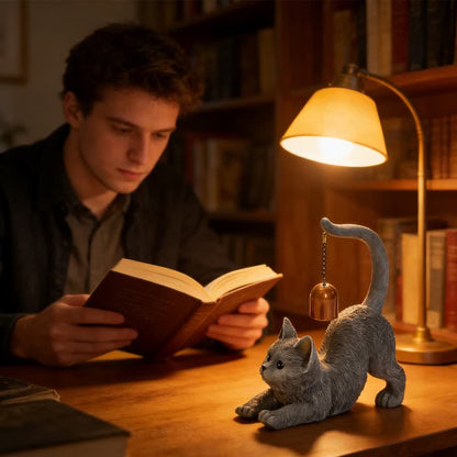 Ownkoti Cat Tail Bell Figurine Decor - image 8