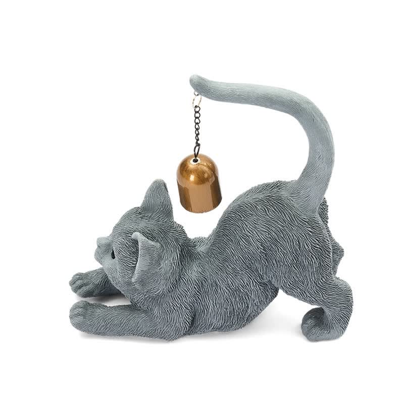 Ownkoti Cat Tail Bell Figurine Decor - image 13