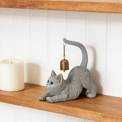 Ownkoti Cat Tail Bell Figurine Decor - image 5