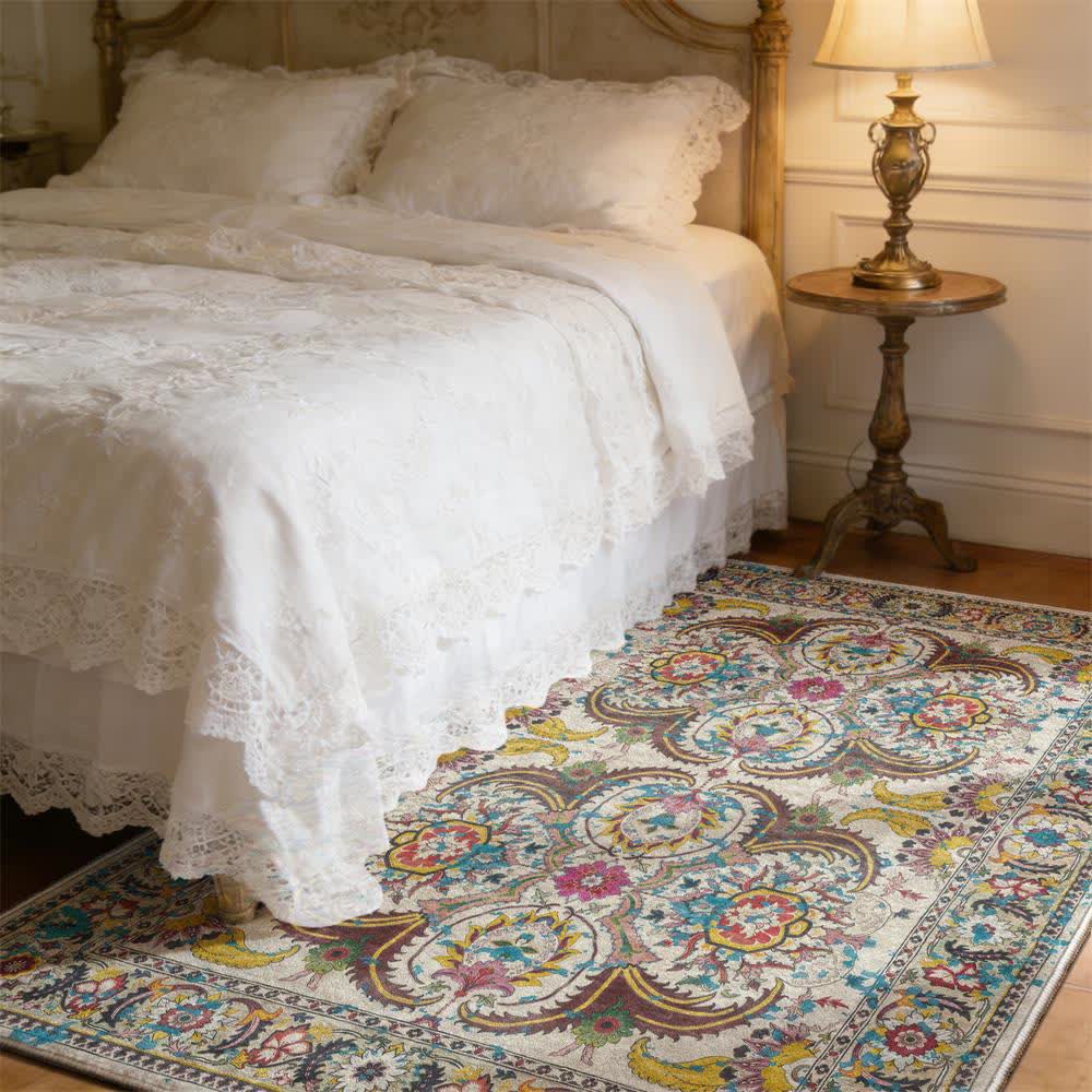 Ownkoti Vintage Persian Bohemian Floor Mat - image 3