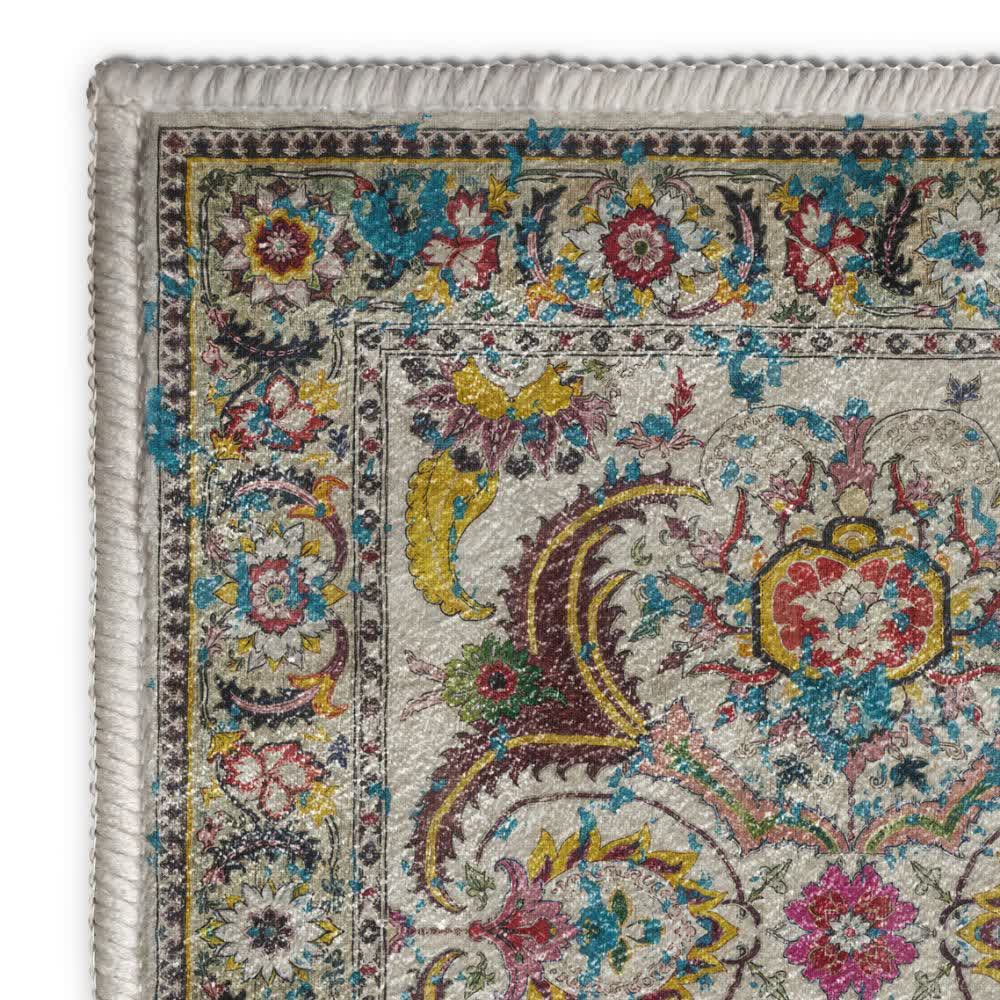 Ownkoti Vintage Persian Bohemian Floor Mat - image 5