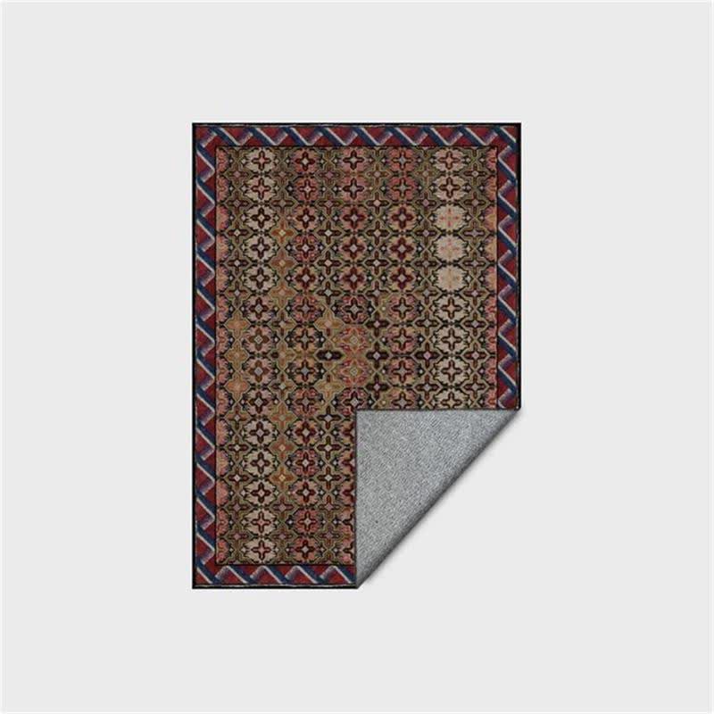Ownkoti Vintage Persian Geometric Non-Slip Area Rug - image 5