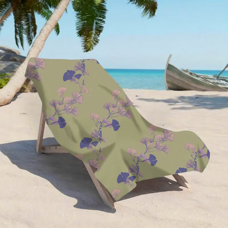 Ownkoti Nature Ginkgo Leaf Beach Towel - image 37
