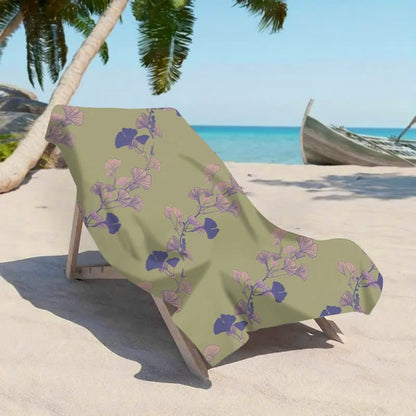 Ownkoti Nature Ginkgo Leaf Beach Towel - image 37