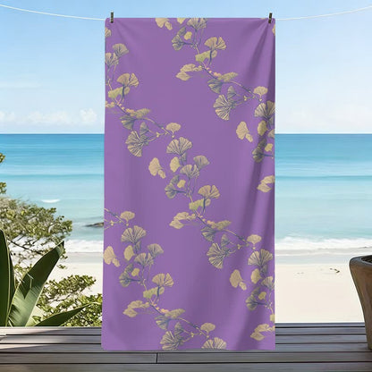 Ownkoti Nature Ginkgo Leaf Beach Towel - image 35