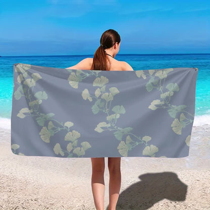 Ownkoti Nature Ginkgo Leaf Beach Towel - image 7