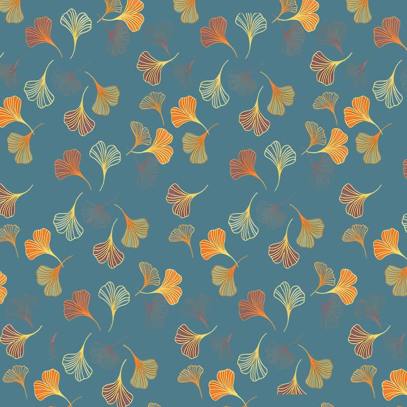 Ownkoti Elegant Ginkgo Leaf Beach Towel - image 4