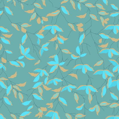 Ownkoti Artistic Botanical Leaf Beach Towel - image 9