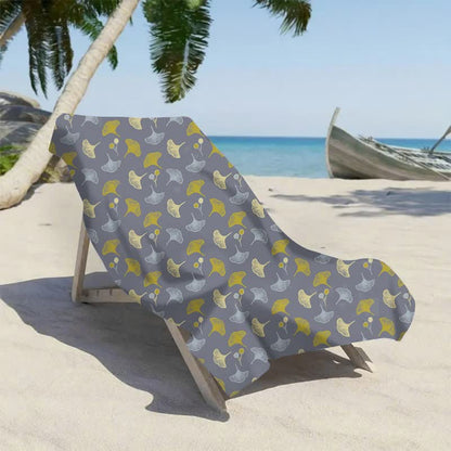 Ownkoti Botanical Ginkgo Leaf Beach Towel - image 13