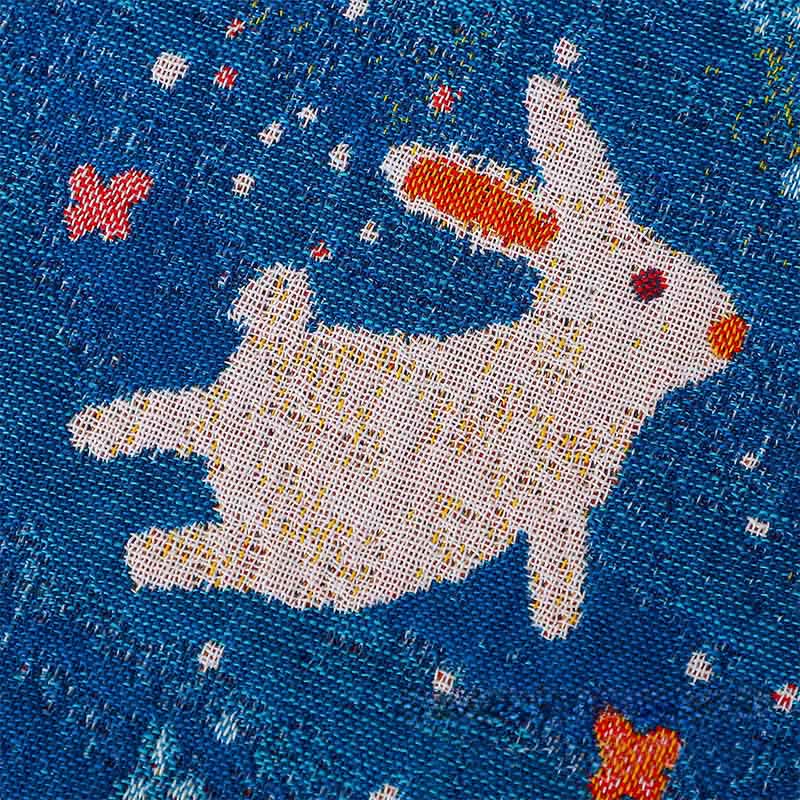 Ownkoti Cute Bunny Cotton Gauze Kitchen Towel - image 10