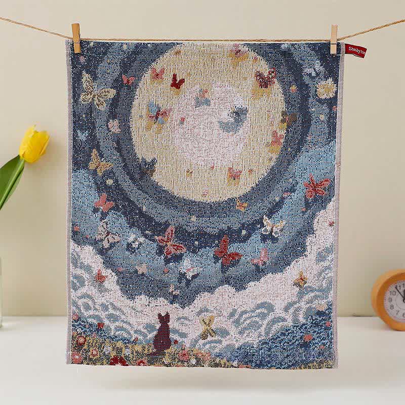 Ownkoti Cute Bunny Cotton Gauze Kitchen Towel - image 8