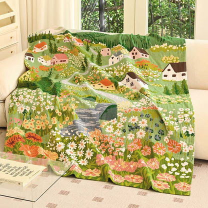 Ownkoti Fairytale Village Pure Cotton Blanket - image 3