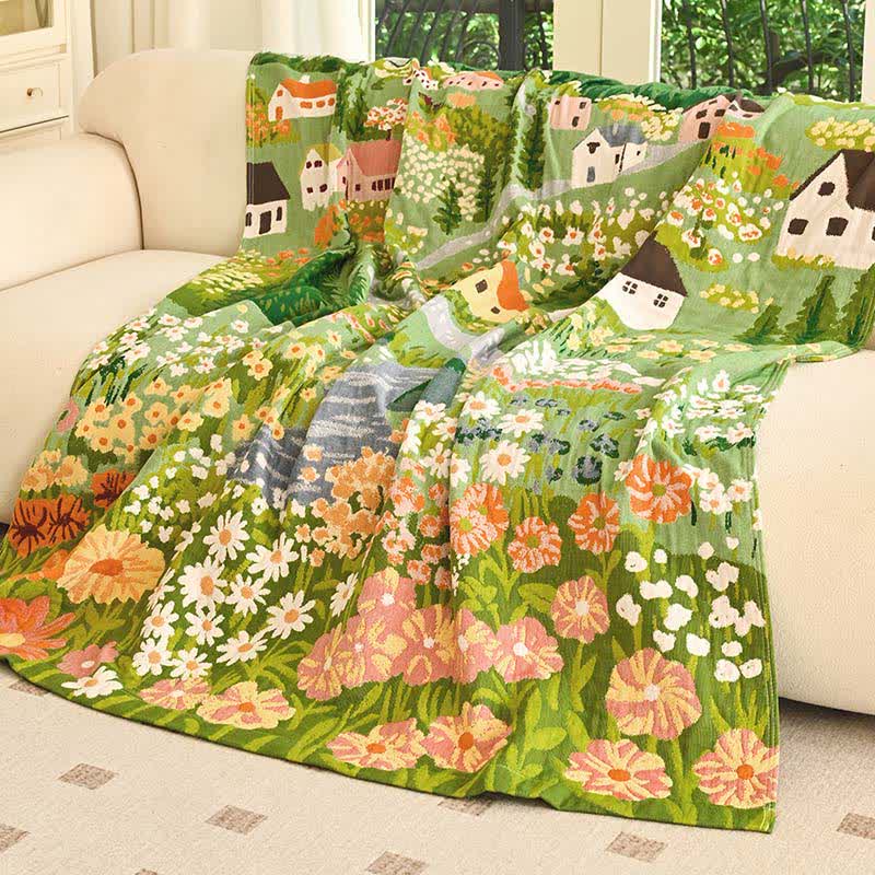 Ownkoti Fairytale Village Pure Cotton Blanket - image 4